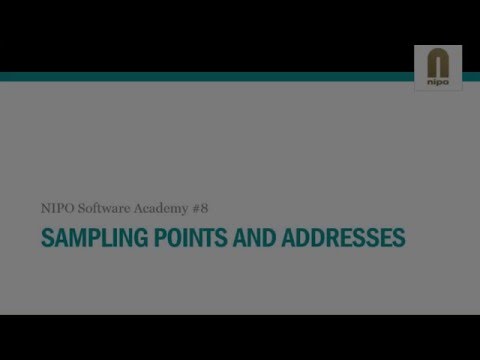 Academy #8: Sampling points and addresses