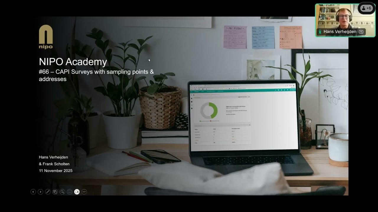 Academy 66 – The current state of Nfield CAPI – III – Sampling points with addresses