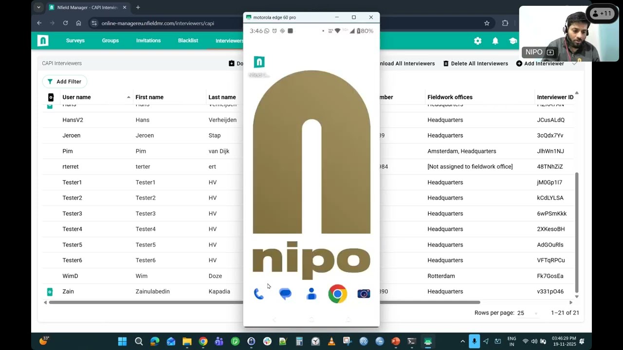 Academy 67 – The current state of Nfield CAPI – IV – CAPI Android app