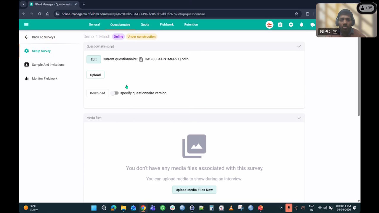 Academy 70 – The current state of Nfield Online I